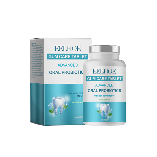 EELHOE Probiotic Oral Rinse Tablets Solid toothpaste tablets, portable mouthwash tablets, portable cleaning and stain removal for teeth