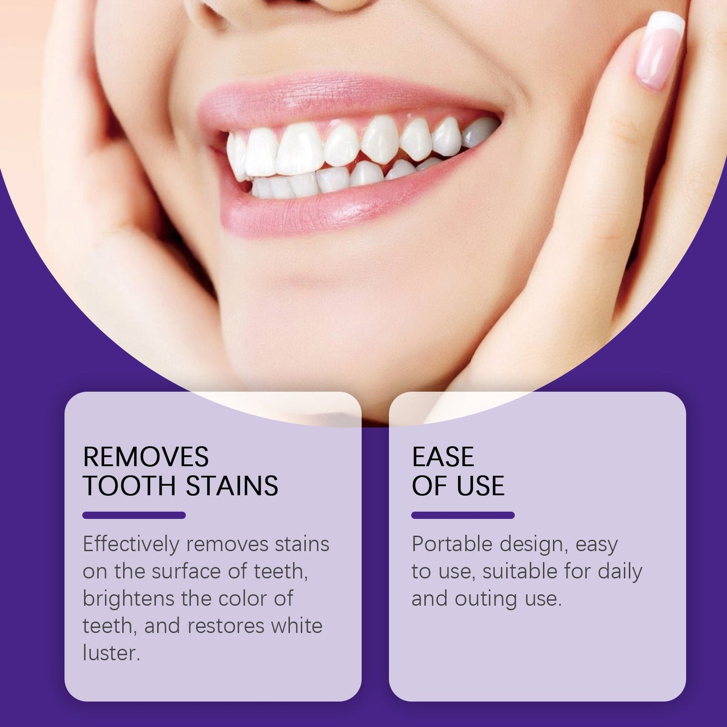 Oralhoe Fresh Breath Toothpaste Tablets Gentle gum protection dental tablets freshen breath, clean the mouth, and polish teeth