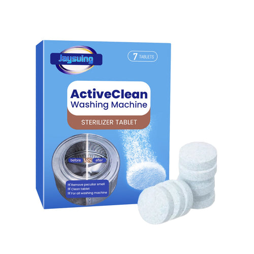 Jaysuing Washing machine cleaning tablets Automatic drum-type cleaning tablets for washing machine tanks to remove dirt and odors