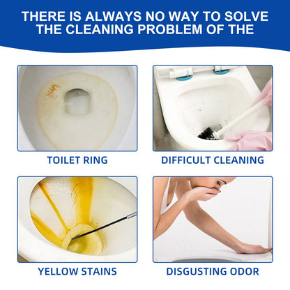 Jakehoe Toilet cleaning tablets（Barrel） Household Bathroom Toilet Deodorizing and Dirt-Removing Cleaning Tablets for Urine Stains