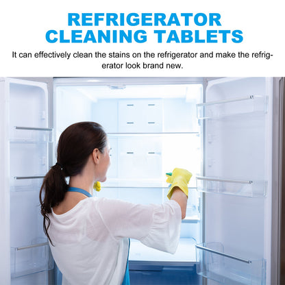 Jakehoe Refrigerator cleaning tablets Refrigerator, microwave, oven degreasing and deodorizing multi-purpose cleaning tablets