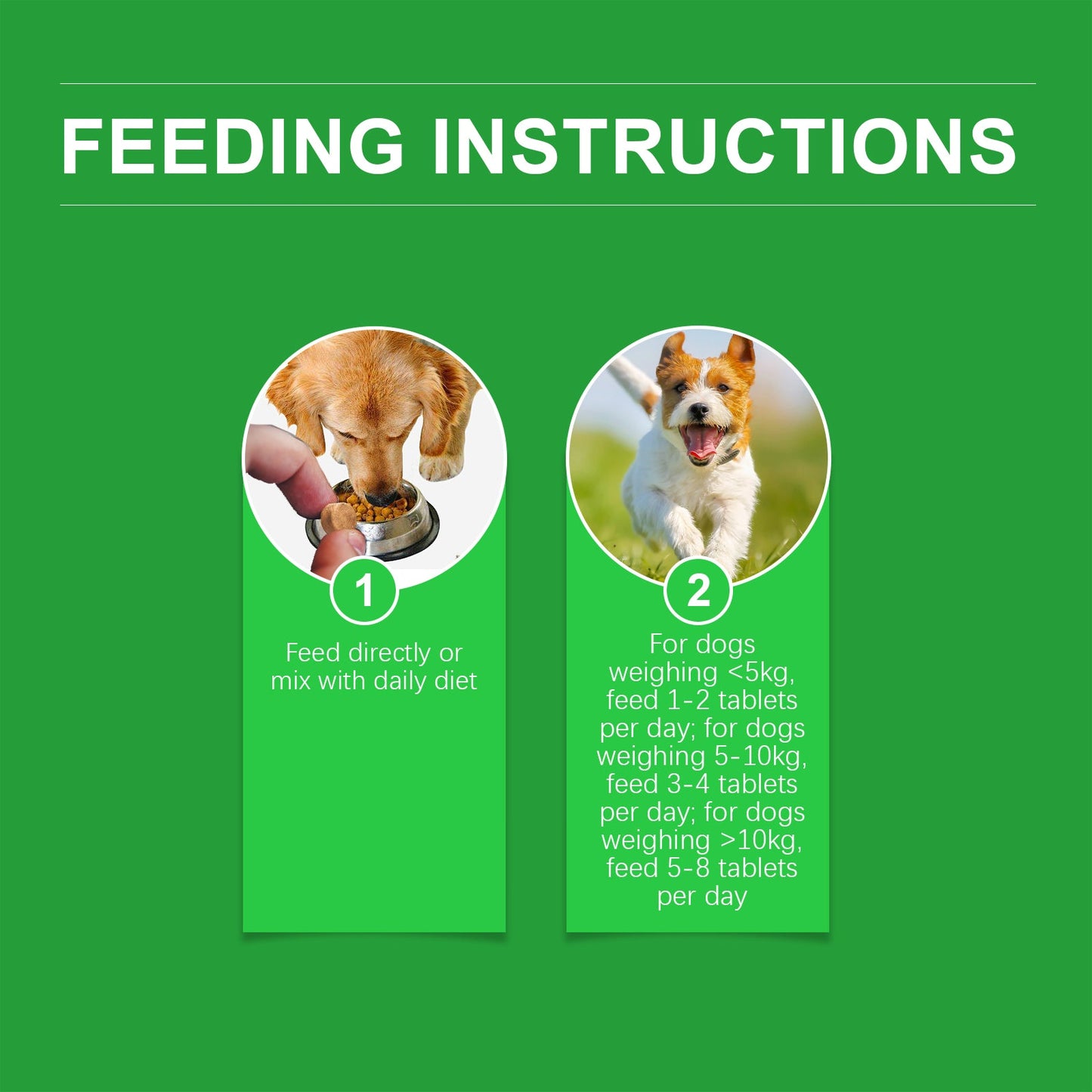 Yegbong Joint care tablets for dogs Joint care tablets for pets and dogs enhance vitality and provide nutritional supplements
