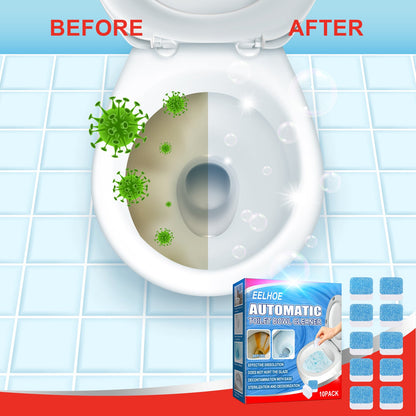EELHOE Toilet cleaning tablets Toilet cleaning tablets for deodorizing, removing scale and urine stains, and fresh-smelling sink stain remover