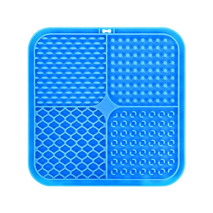 Silicone pet licking pad