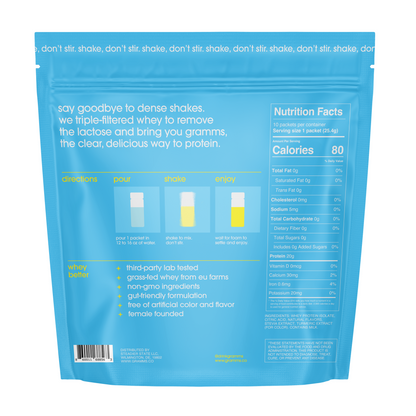 lemonade protein travel pack 450g