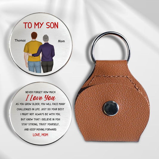 My Boy My Son From Mom - Personalized Custom Pocket Hug
