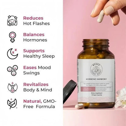 Hormone Harmony – Natural Hormonal Support for Women to Improve Mood, Sleep