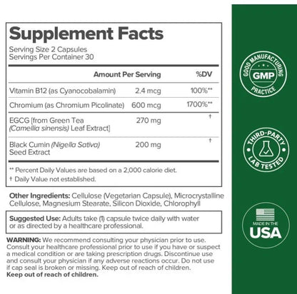 1-3X MOTO - Metabolism Boosting Capsule -Energy Curb Cravings Healthy Metabolism