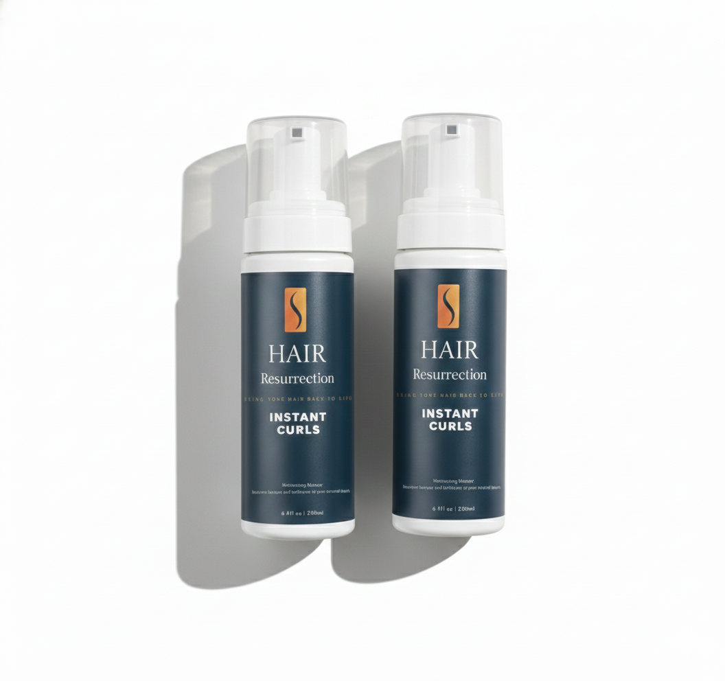 Hair Resurrection – Instant Curls Frizz-Free Styling Mousse