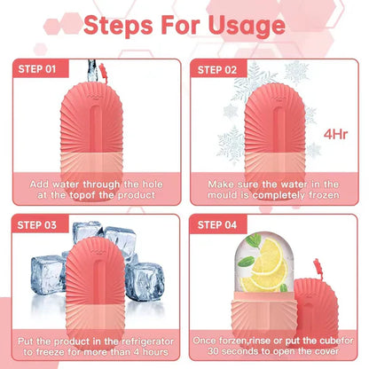 Instant Puffiness Relief, Skin Tightening & Natural Glow Tool for Face, Eyes & Neck